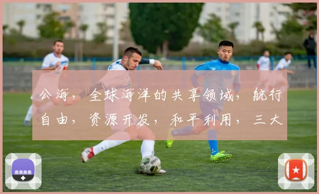 公海，全球海洋的共享领域，航行自由，资源开发，和平利用，三大要素不可或缺，探索无限可能。